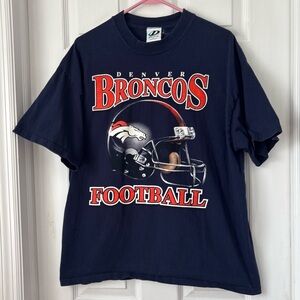 Denver Broncos Football NFL Blue Shirt